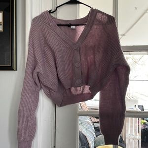 H&M crop top sweater